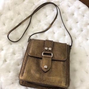 Roberto Montellassi Snake Metallic Bag